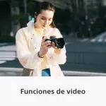 CÁMARA DIGITAL SONY ZVE10K PARA VLOGS + LENTE E PZ 16-50MM F3.5-5.6 OSS II ZVE10KBQE38